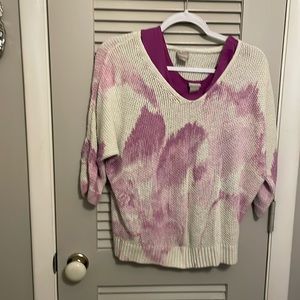 Chico’s 3/4 sleeve sweater with tank.